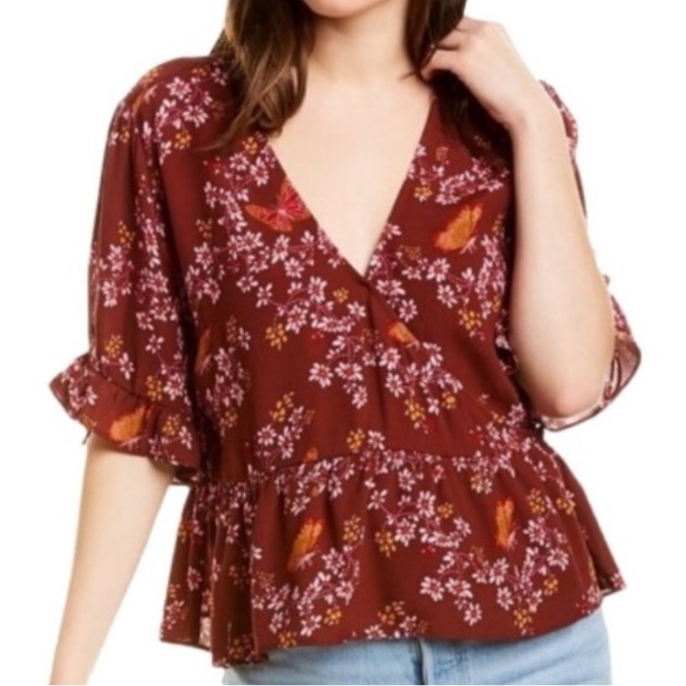 Madewell Floral Wrap Too